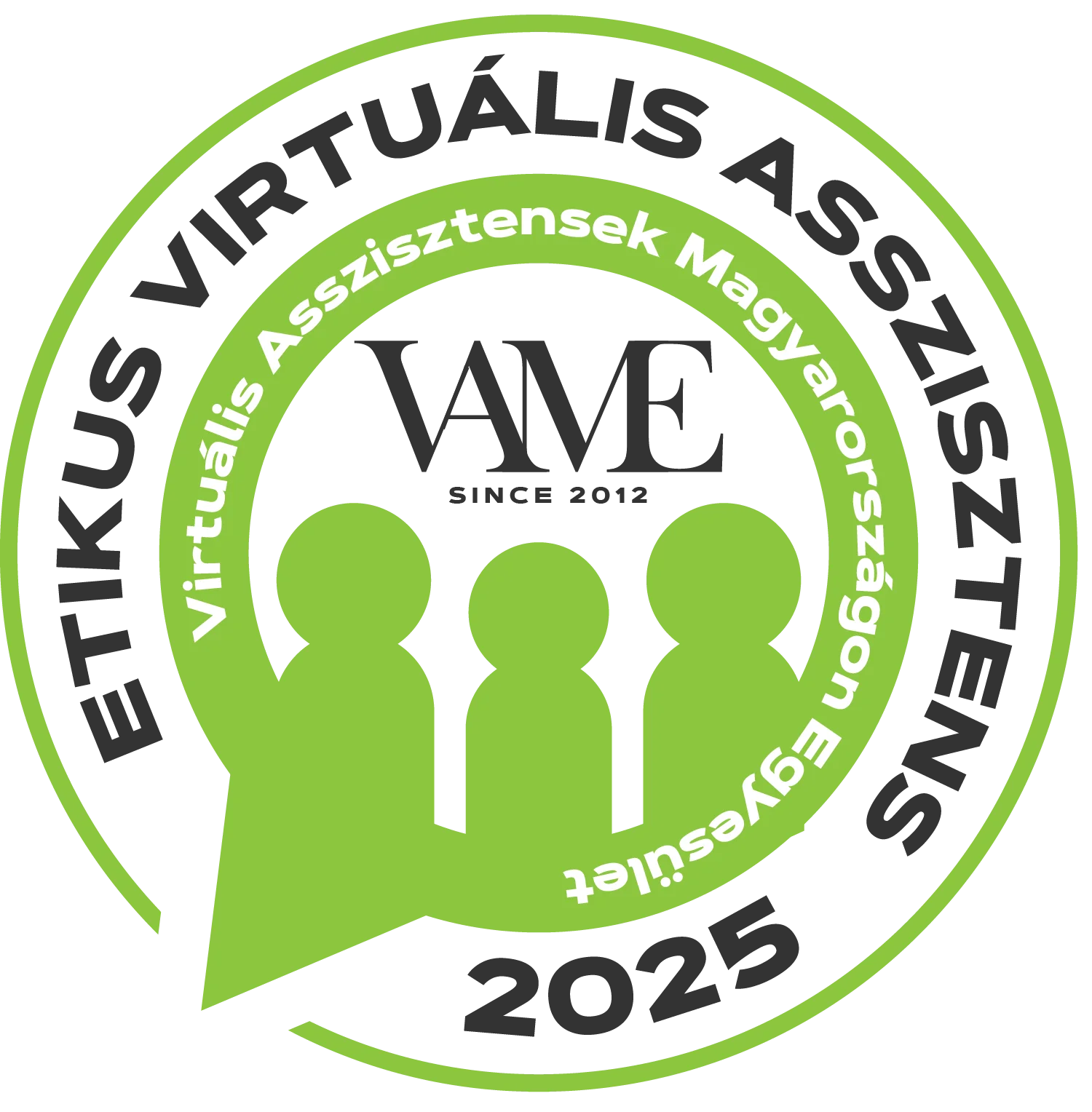 Etikus virtualis asszisztens 2025 logo